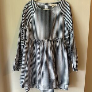 Tucker + Tate navy and white striped dress